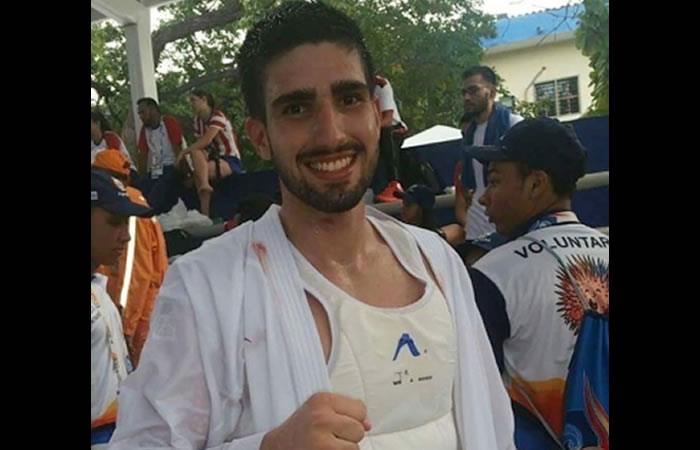 Boliviano logra bronce en karate y clasifica a los Panamericanos de 2019