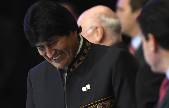 Evo Morales saldrá de gira. Foto: AFP