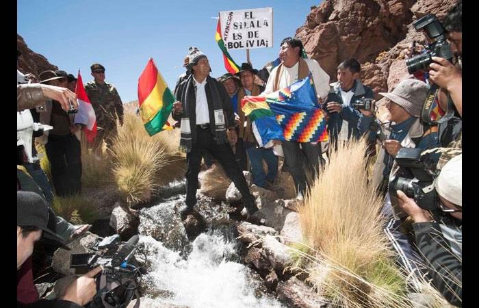 Bolivia y Chile alcanzaron en 2009 un preacuerdo por el río Silala. Foto: ABI