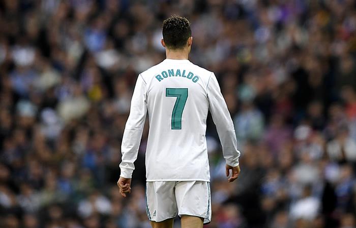 Así se despiden los compañeros del Madrid de Cristiano Ronaldo. Foto: AFP