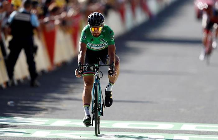 Peter Sagan es uno de los velocistas que quedan en el Tour. Foto: EFE