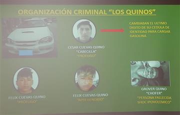 Atrapan a cabecilla de organización criminal 'Los Quino'