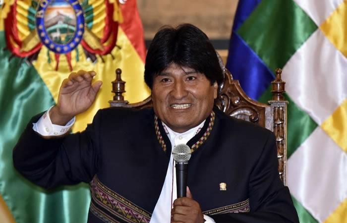 Evo Morales el presidente con más años de gobierno en Bolivia. Foto: AFP