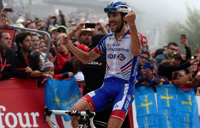 Thibaut Pinot gana la etapa 15. Foto: AFP