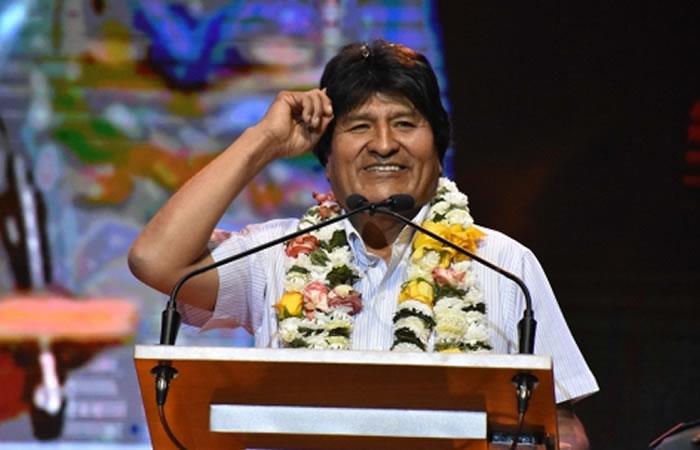 Evo Morales aspira llegar a las elecciones de 2019. Foto: ABI