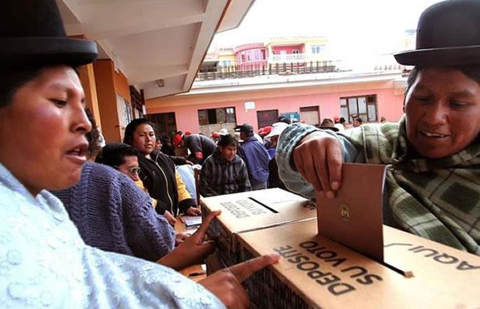 Elecciones primarias en Bolivia. Foto: AFP