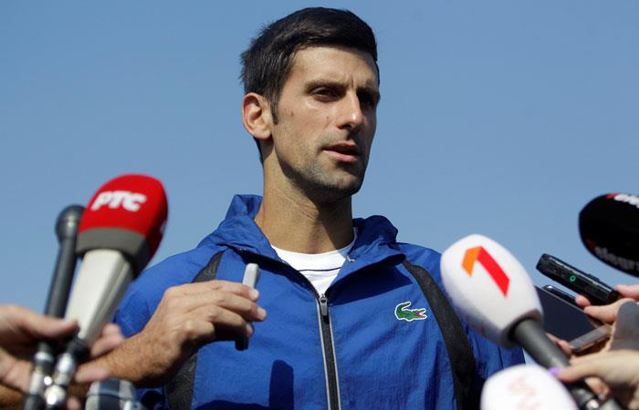 Novak Djokovic, tenista serbio. Foto: EFE