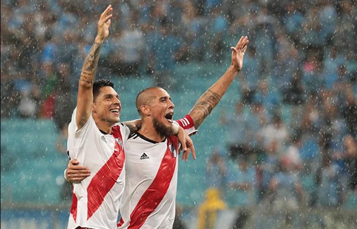 River Plate venció a Gremio y se clasificó. Foto: EFE