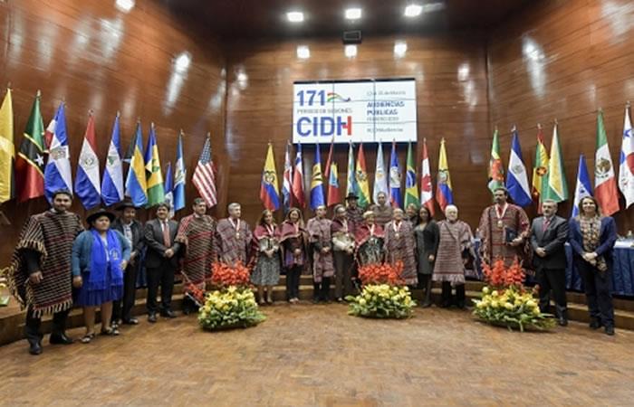 La CIDH desarrolló su 171 Periodo de Sesiones en Bolivia. Foto: ABI