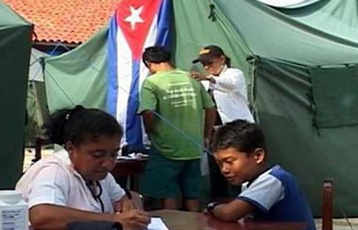Servicio médico cubano fue denunciado por asambleista de la oposición. Foto: Twitter