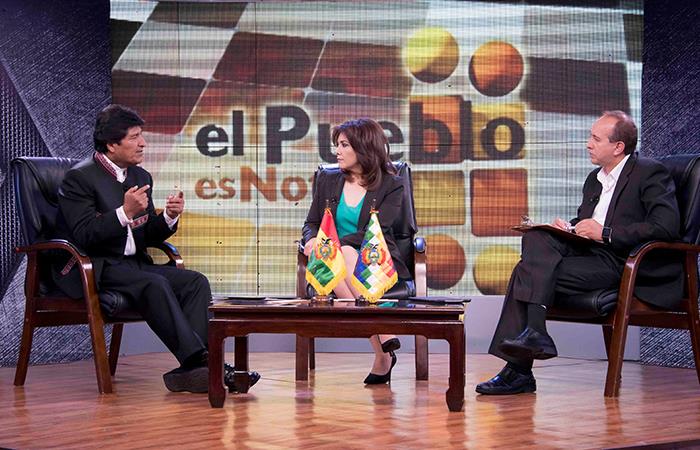 Evo Morales presentó su plan de Gobierno si llega a la presidencia nuevamente. Foto: ABI