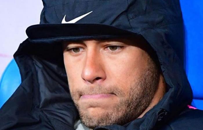 Neymar no controla su 'rabia' tras perder la 'Copa de Francia'. Foto: Instagram