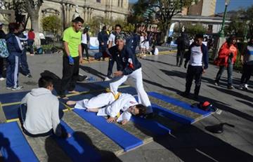 Por el 'Día del Desafío' se toman las calles y plazas de La Paz