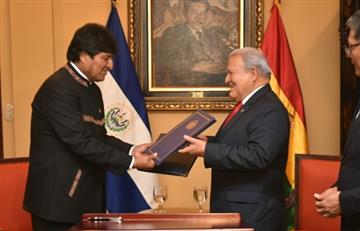 Bolivia y El Salvador firman acuerdo de exoneración de visas
