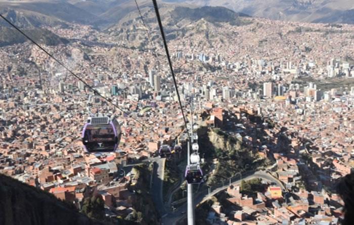 Los depósitos de La Paz son seis veces mayores al observado en 2005. Foto: ABI