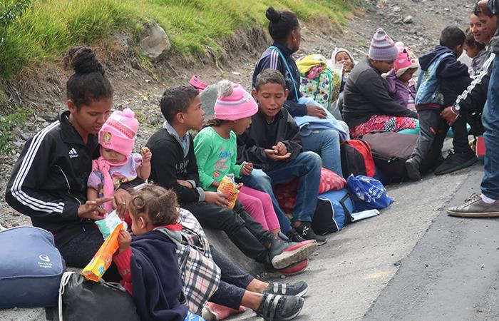 En lo que va del 2019 se ha registrado un total de 5.906 salidas de venezolanos hacia Bolivia. Foto: EFE