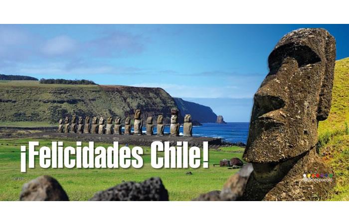 Conmemoración de los 209 años de fiestas patrias en Chile. Foto: ABI