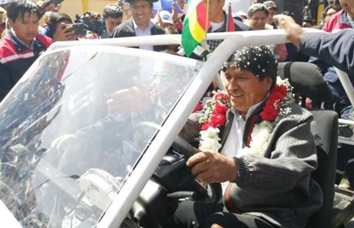 Presidente de Bolivia, Evo Morales. Foto: ABI
