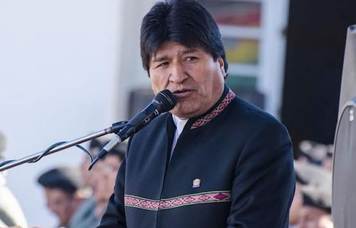 Expresidente indígena de Bolivia, Evo Morales. Foto: ABI