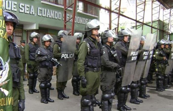 Todo listo para la seguridad de los bolivianos este fin de año. Foto: Twitter