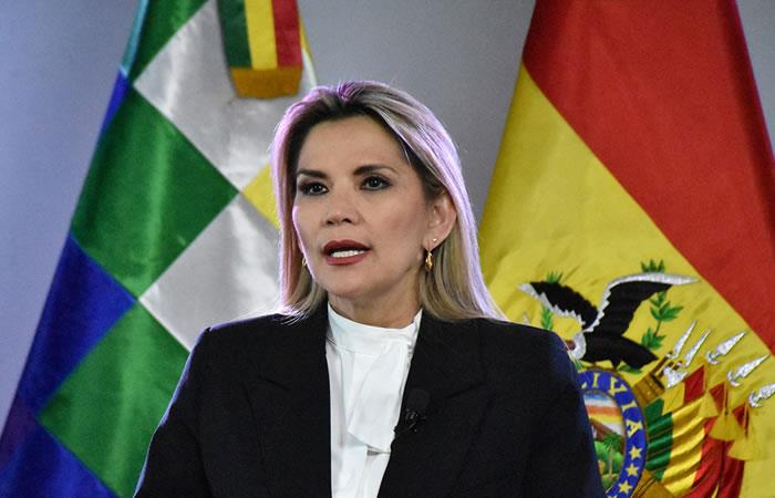 Presidenta Interina Jeanine Áñez. Foto: ABI