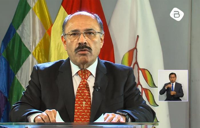 Ministro de Salud, Aníbal Cruz. Foto: ABI