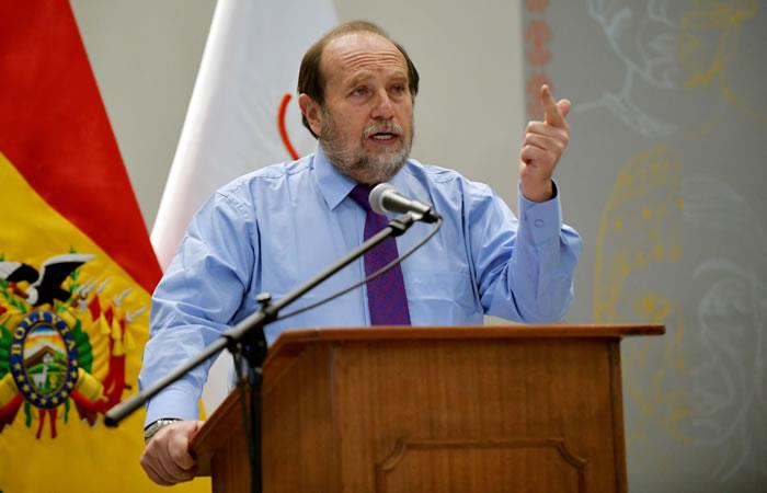 Ministro de Salud, Marcelo Navajas. Foto: ABI