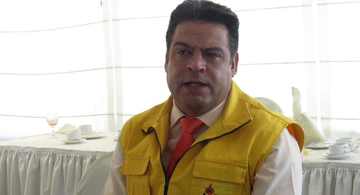 Alcalde de la ciudad boliviana de La Paz, Luis Revilla
. Foto: EFE