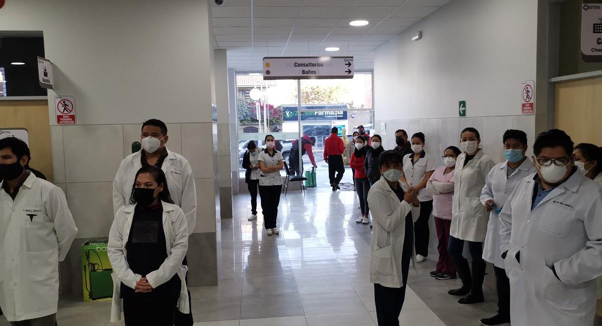 Instalaciones del recién inaugurado hospital del Norte. Foto: Twitter Alcaldía Cochabamba