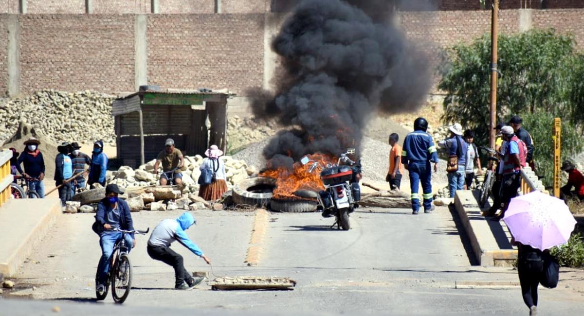 Conflictos en K'ara K'ara el mes de mayo. Foto: ABI