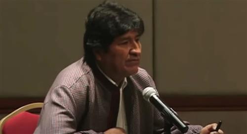 Morales tacha de "ilegal" acusación en su contra por presunto terrorismo