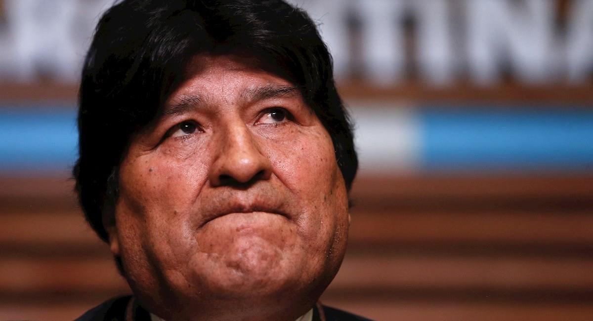 El jefe de campaña del MAS, Evo Morales. Foto: EFE