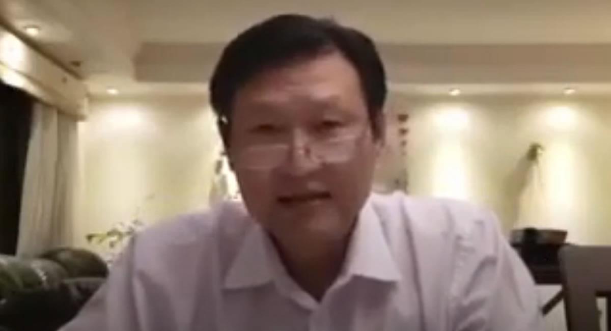 Doctor Chi Hyun Chung luego de vencer al COVID-19. Foto: Captura de video