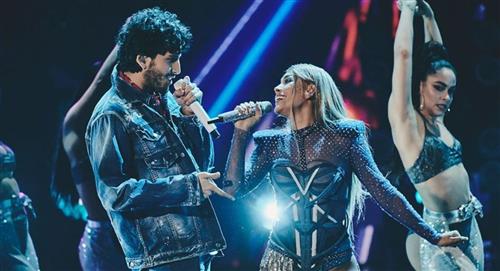 Show de Sebastián Yatra y Danna Paola en los Premios Juventud 2020
