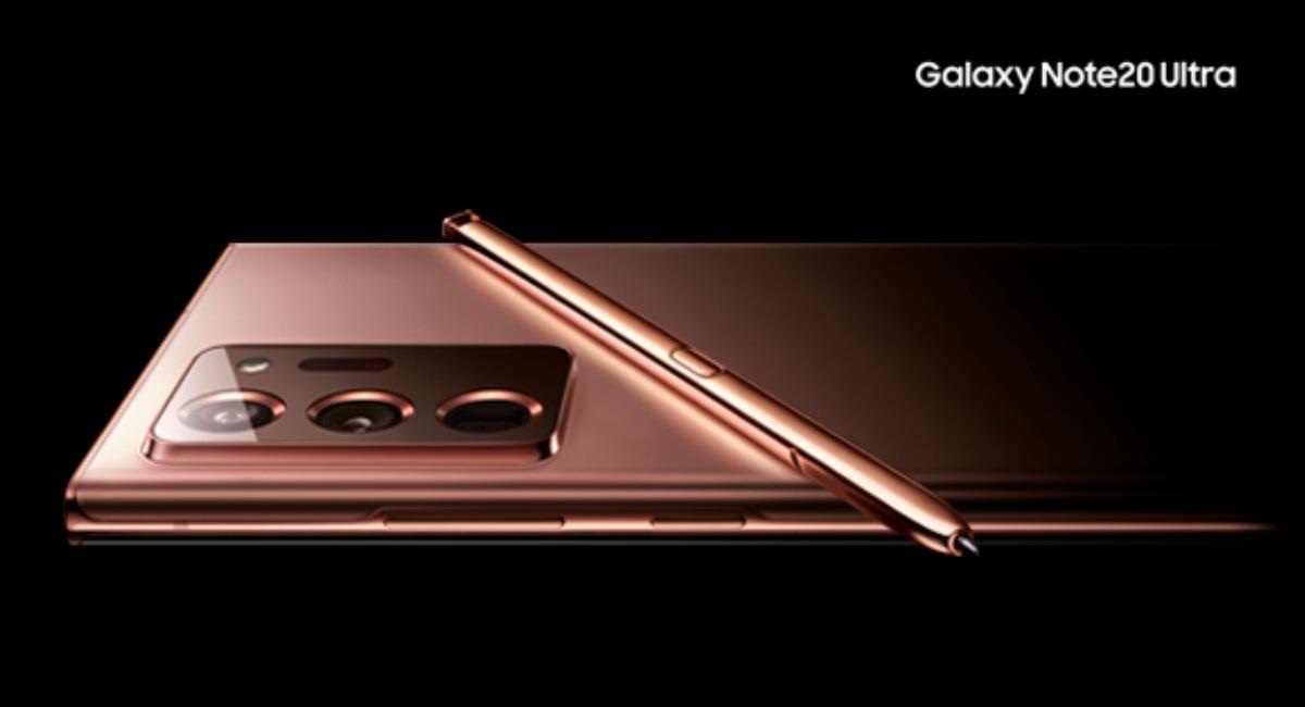 El Samsung Galaxy Note20 Ultra. Foto: Facebook @SamsungBolivia