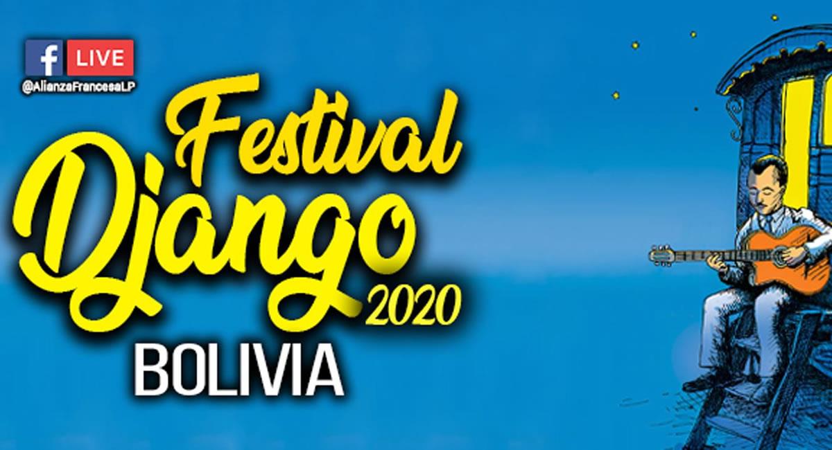 Transmisión en vivo y 100% gratuita. Foto: Facebook Django Jazz Festival Bolivia