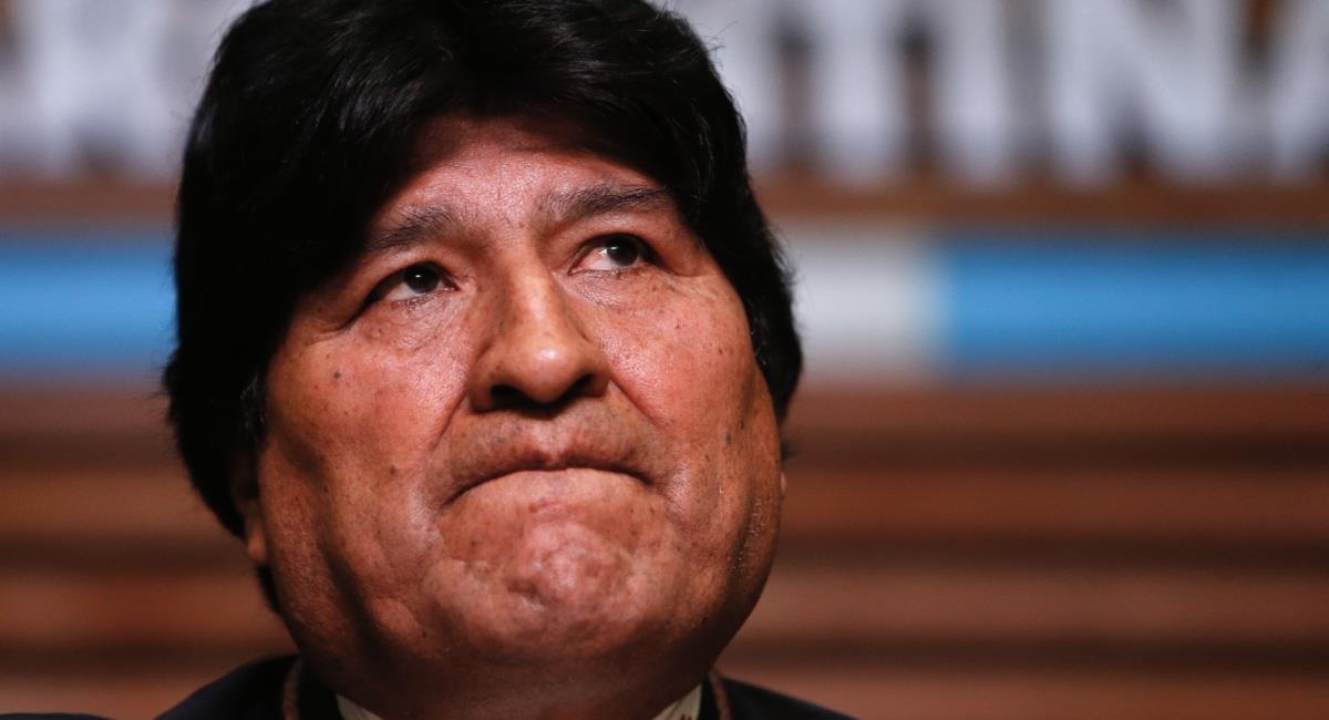 Evo Morales, expresidente de Bolivia. Foto: EFE