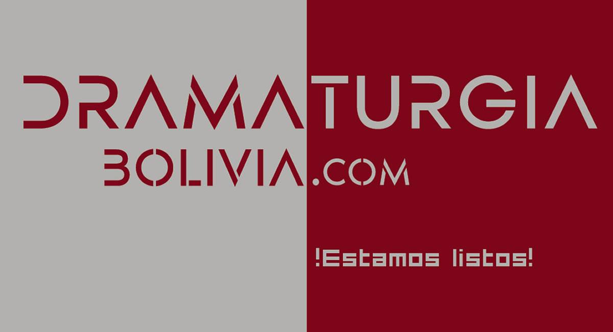 Dramaturgia Bolivia es una plataforma web sobre escritura teatral boliviana. Foto: Página oficial Dramaturgia Bolivia