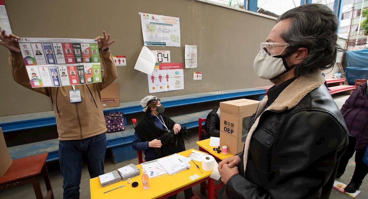 Elecciones generales en Bolivia. Foto: EFE