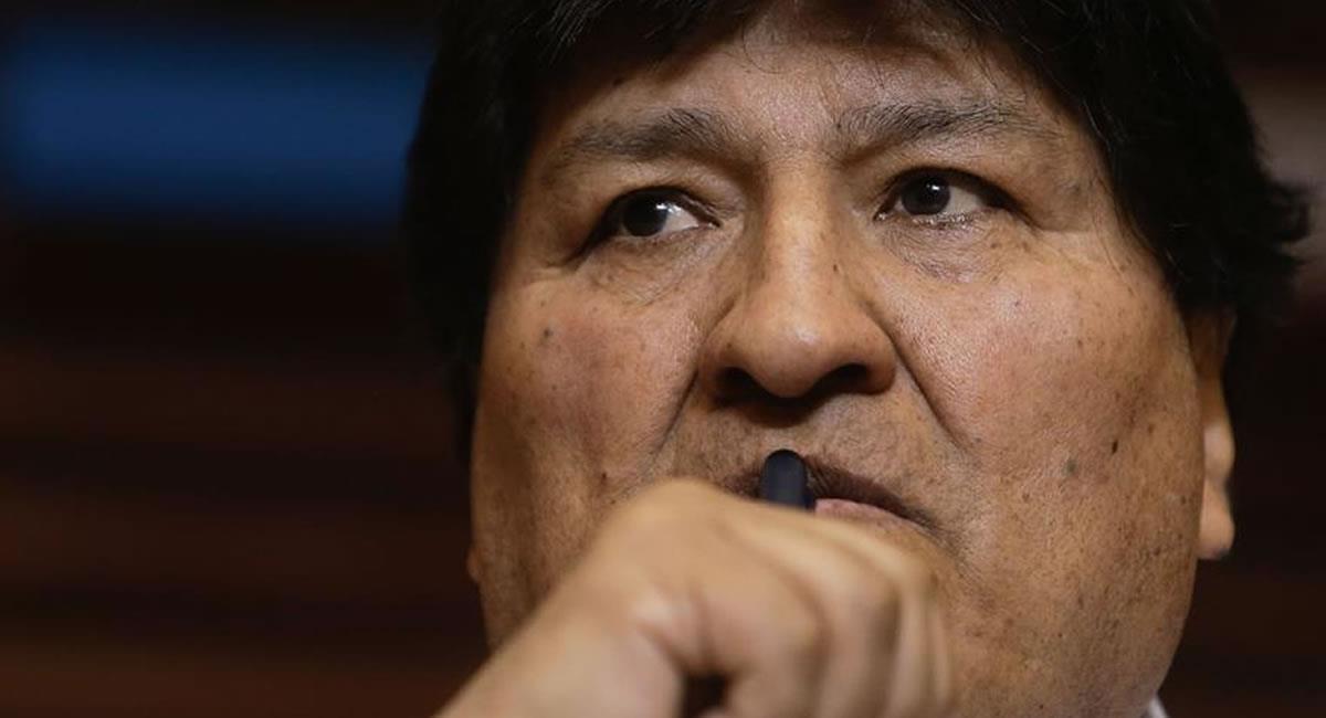 Expresidente de Bolivia Evo Morales. Foto: EFE