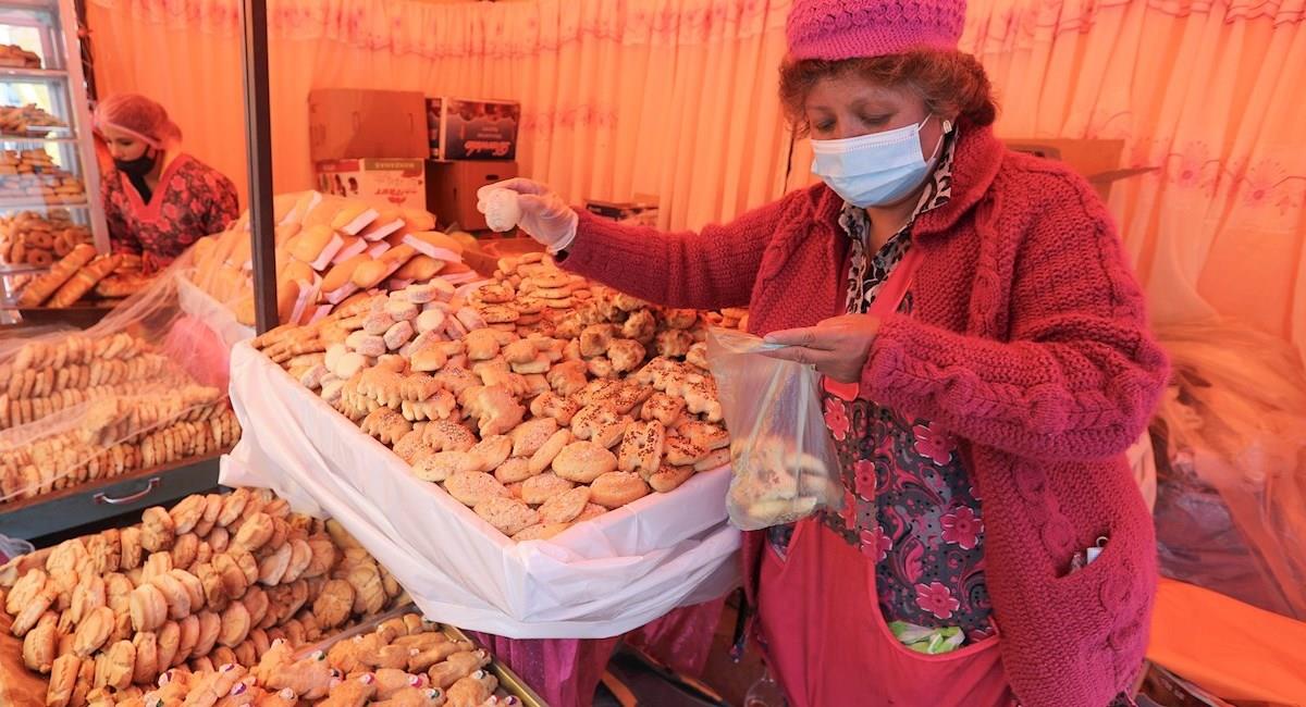 Bolivia se prepara con los tradicionales panes para la festividad de Todos Santos. Foto: EFE
