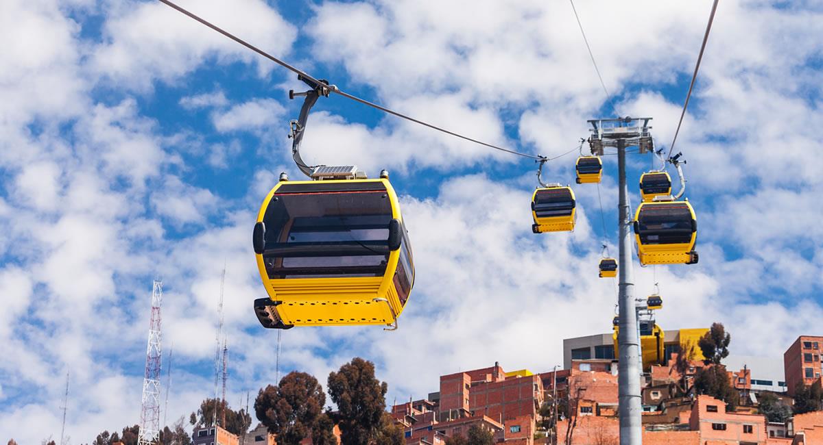 La Línea Amarilla de Mi Teleférico será suspendida. Foto: Shutterstock