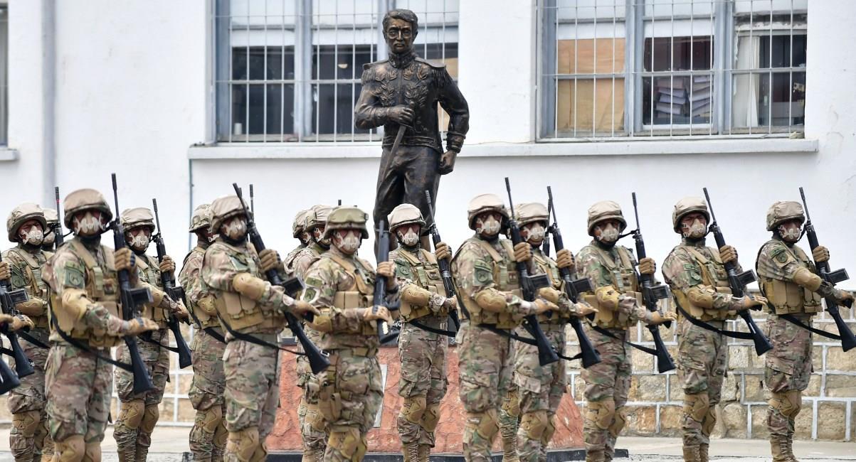Fuerzas Armadas de Bolivia. Foto: ABI