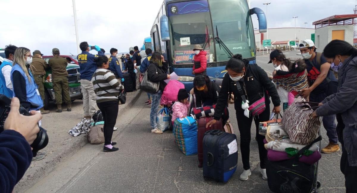 21.043 compatriotas bolivianos que regresaron al país. Foto: ABI