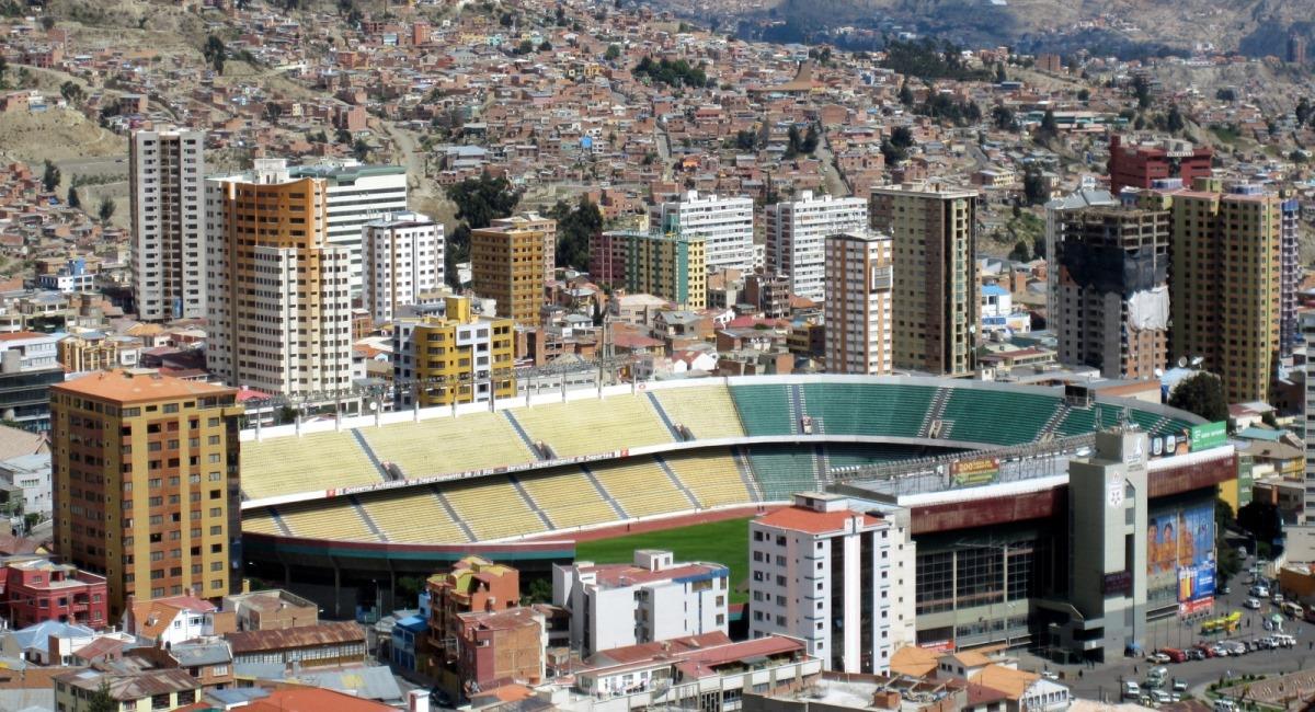El estadio Hernando Siles en La Paz. Foto: Wikimedia Commons