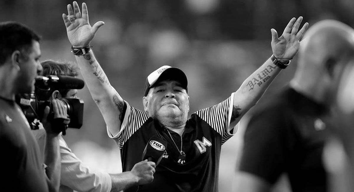 El astro del fútbol Diego Maradona falleció este miércoles en su residencia a sus 60 años de edad. Foto: EFE