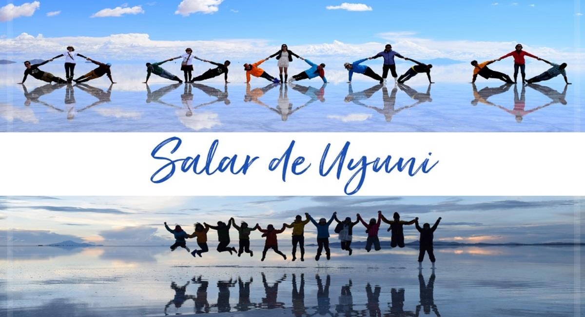 El Salar de Uyuni, uno de los destino más visitados en Bolivia. Foto: ABI