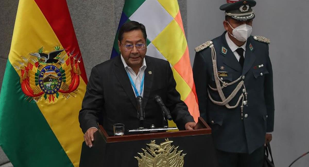 Presidente de Bolivia, Luis Arce. Foto: EFE