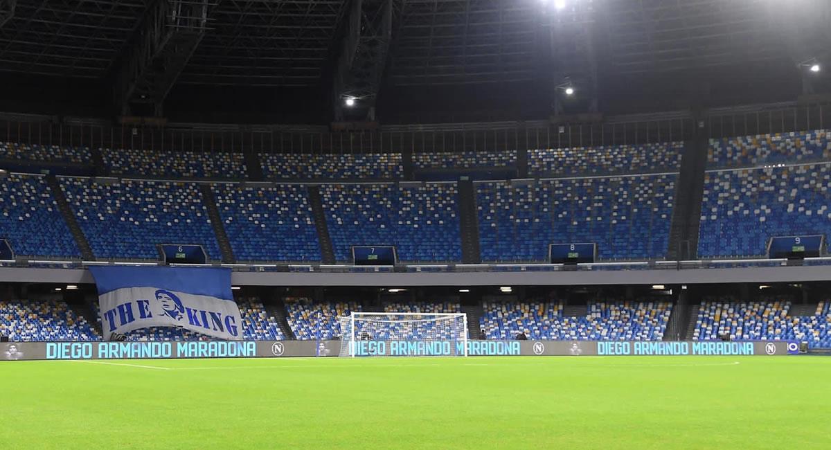 Estadio "Diego Armando Maradona". Foto: Twitter @sscnapoli