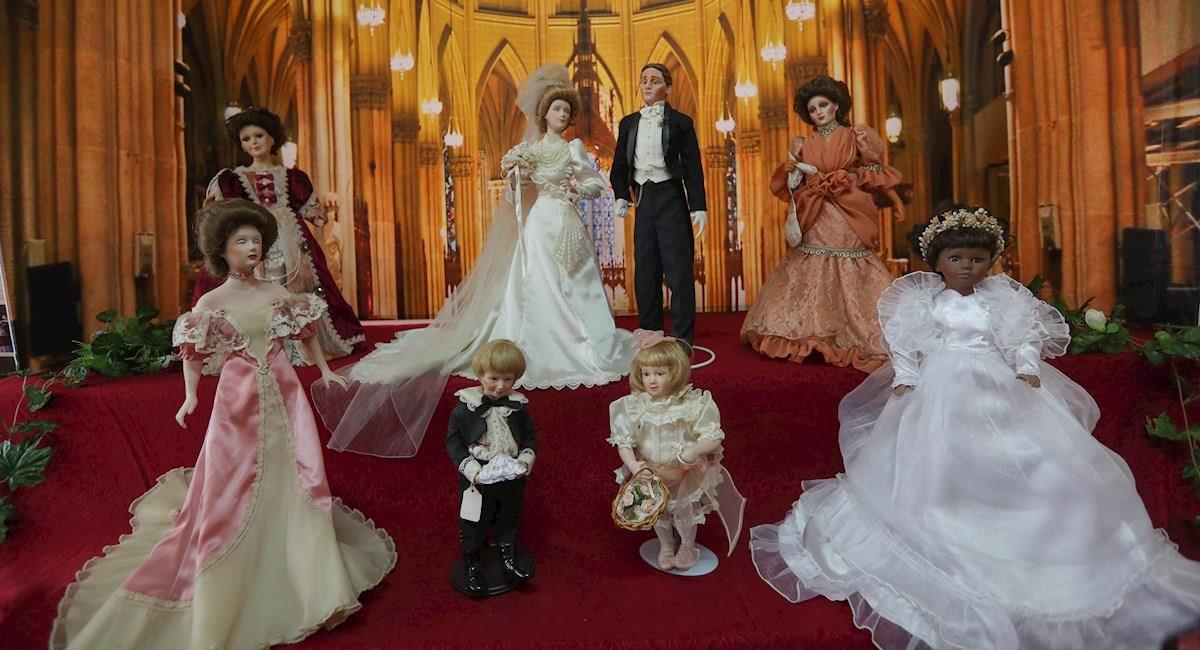 La exposición "Cien años de muñecas". Foto: EFE